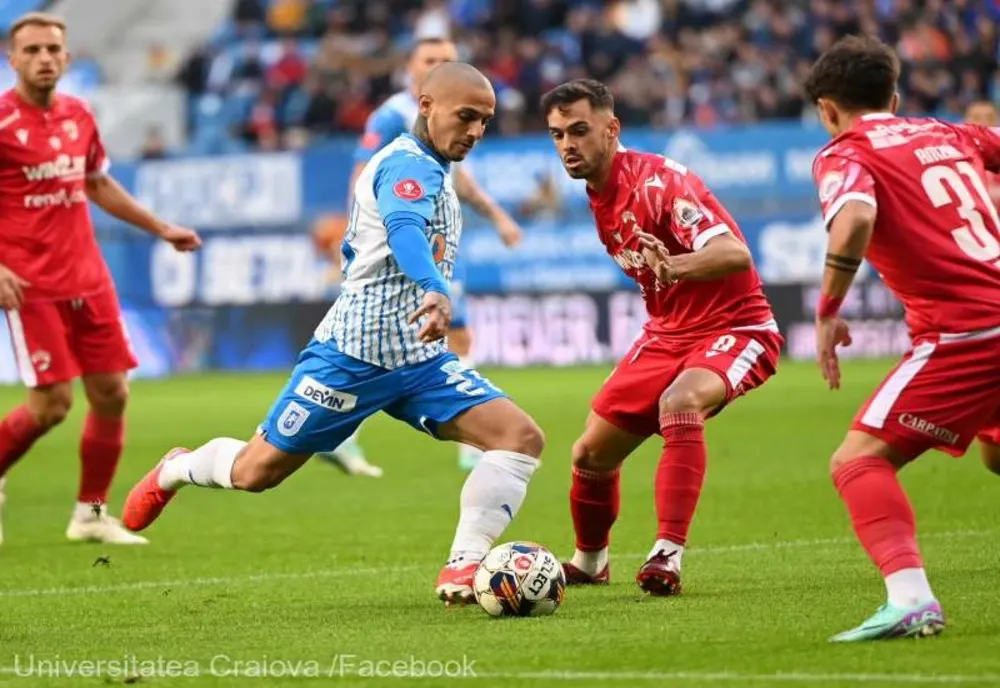 Fotbal. Dinamo a fost învinsă de Craiova