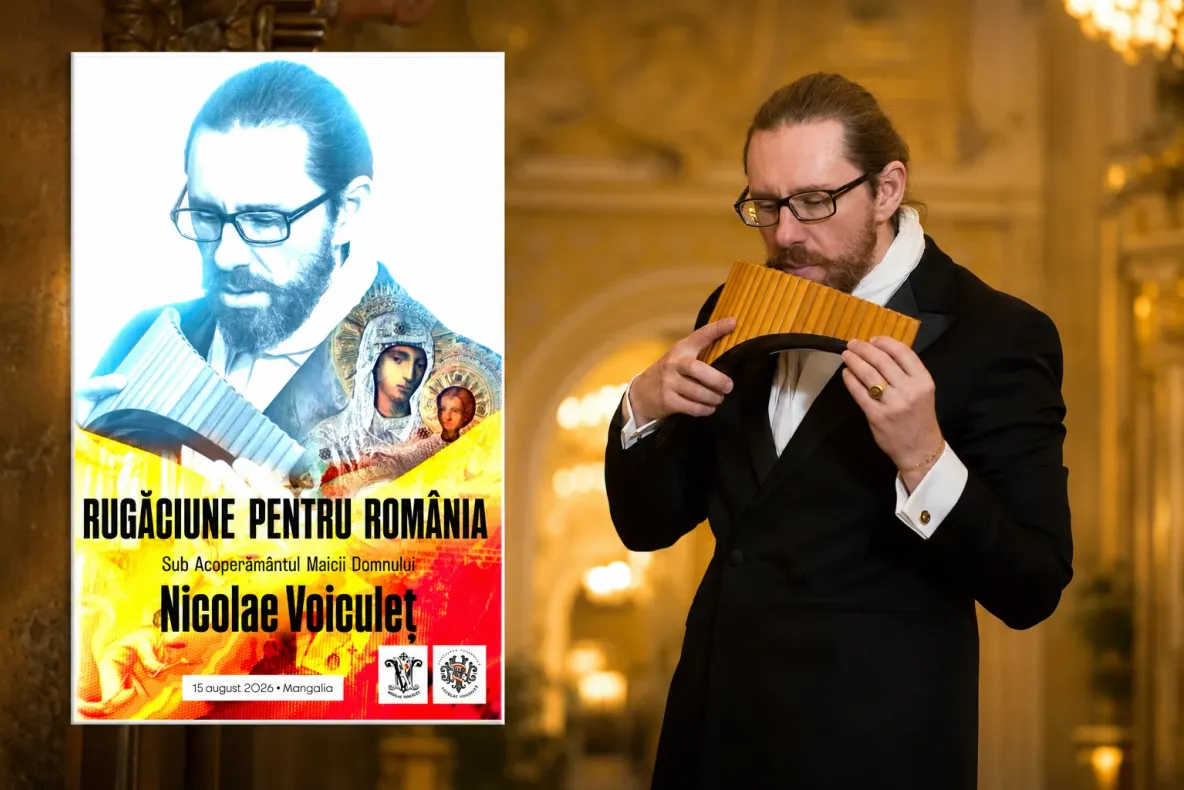 Nicolae Voiculeț revine pe scenă la Mangalia, pe 15 august, cu „Rugăciune pentru România”