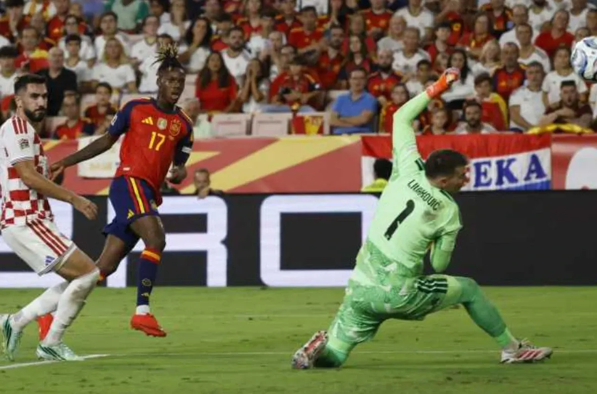 Spania – Croația 4-1 în Liga Națiunilor. Lamine Yamal a reușit o dublă la Sevilla