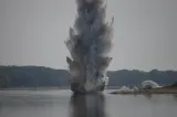  Miruţă: Stânca din apropierea braţului Bala a fost dislocată; s-au folosit 180 de kilograme de explozibil