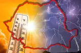  Alertă de la ANM. Cod galben de caniculă în 12 județe din țară și în București, ploi și vijelii la munte – HĂRȚI