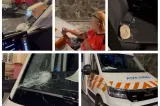 Au fost depistați tinerii care au atacat cu pietre o ambulanță în Cluj. Trei suspecți, cu vârste între 18 și 24 de ani, au fost reținuți
