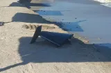 O nouă alertă la Marea Neagră. Resturi de dronă observate de pe plaja Modern din Constanța VIDEO