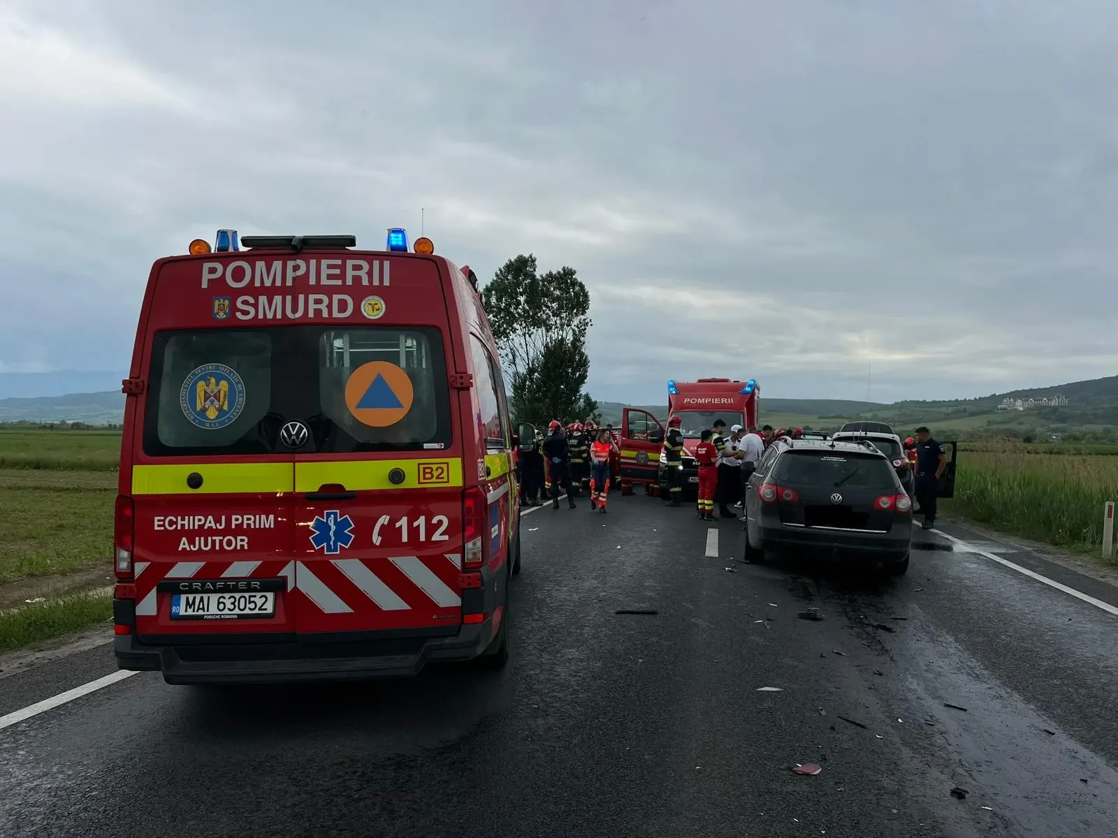 Accident grav pe DN1