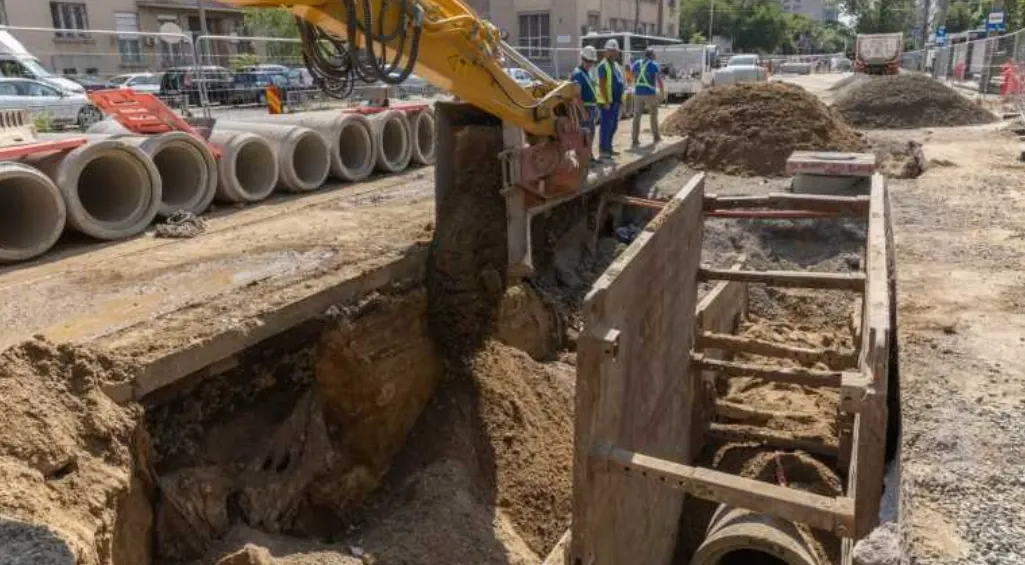 Lucrări de modernizare canalizare