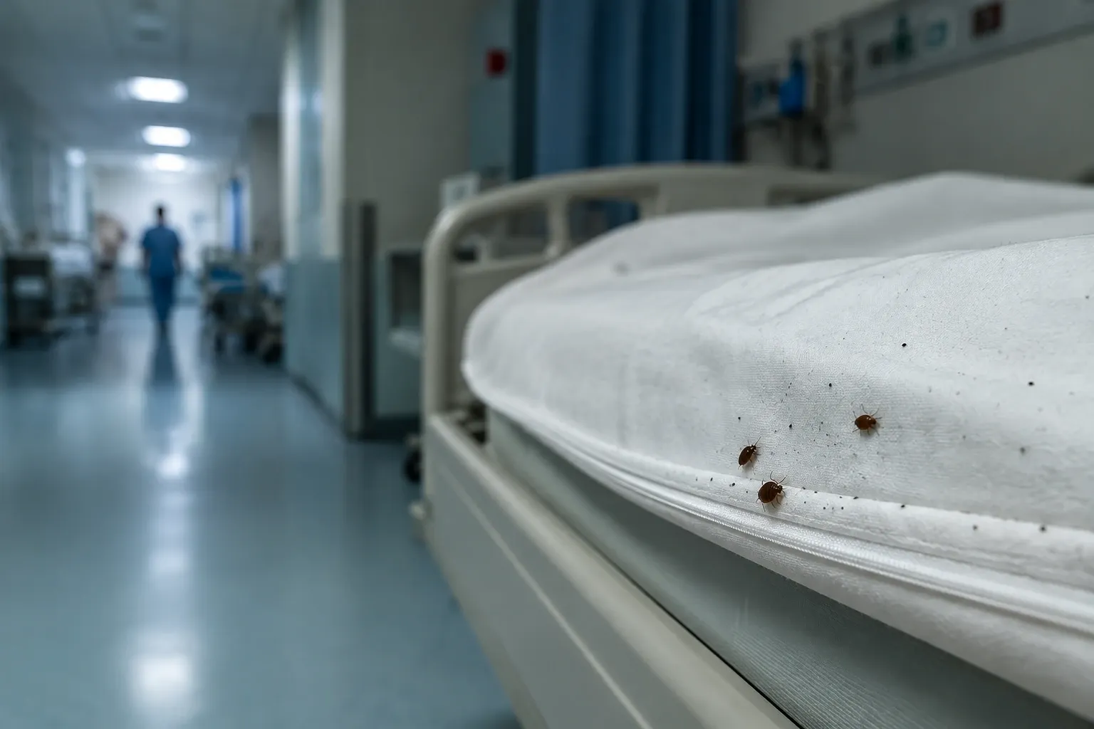 Ploșnițe spital/ Foto AI