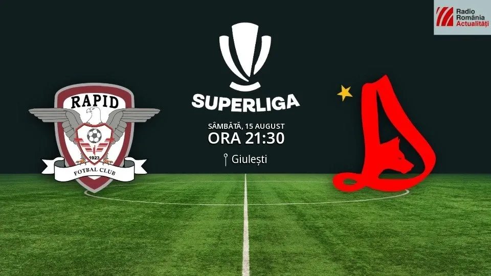 Rapid - Dinamo, de la ora 21.30