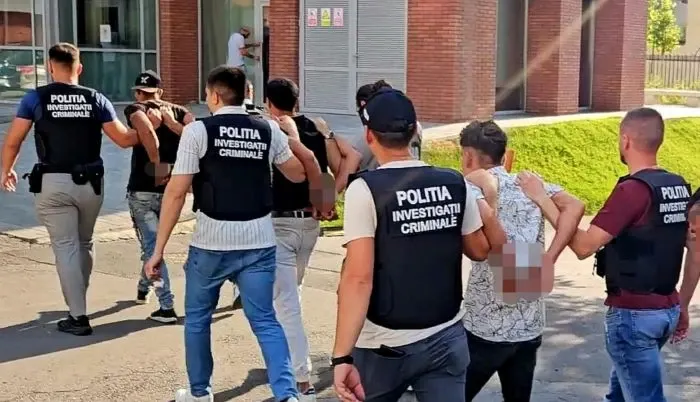 Bărbați reținuți / FOTO: IPJ Brașov