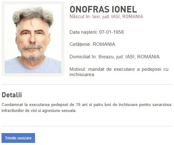 Urmărit internațional