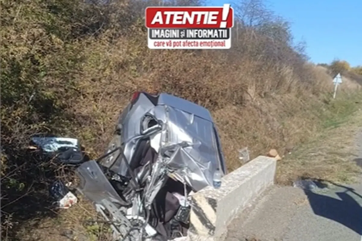 Accident Vaslui/ Captură video
