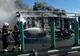Incendiu puternic pe autostrada A1. Un autotren încărcat cu frigorifice a fost cuprins de flăcări pe sensul Timișoara - Deva