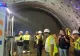 Doi muncitori străini, răniți pe șantierul autostrăzii A1. Bucăți de rocă s-au desprins din tavanul unui tunel la Boița